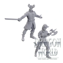 Wyll & Karlach - Unpainted - D&D Nolzurs - Baldurs Gate 3